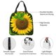 thumbnail image 4 of Easygdp Sunflower Bolsa Térmica Premium - Tela Oxford Impermeable, Gran Capacidad, Bolsillo Frontal, Unisex para Trabajo, Escuela, Actividades al Aire Libre y Picnics, 4 of 8