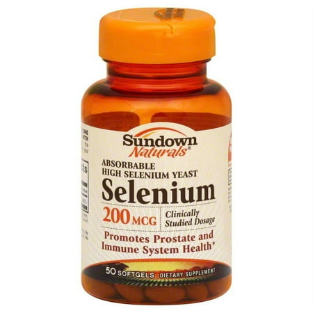 Rexall Sundown Sundown Naturals Selenium, 50 ea