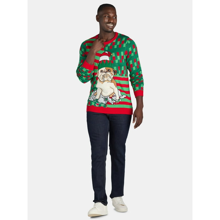 Jolly Sweaters Ugly Christmas Sweater Men s and Big Men s Sizes S 3xl