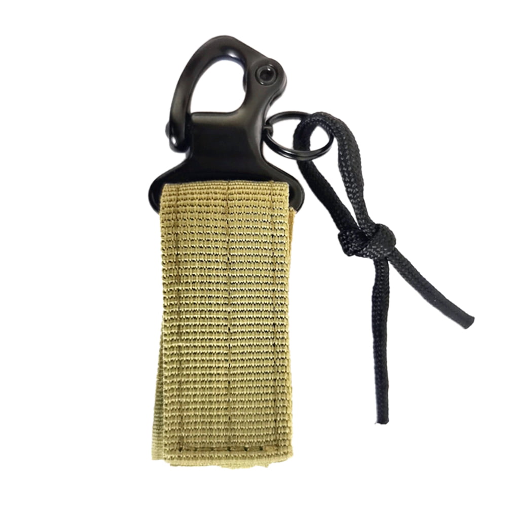 Outdoor Hiking Camping Water Bottle Holder Hook Snap Buckle Key Clip Carabiner 