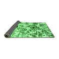 thumbnail image 2 of Ahgly Company Indoor Rectangle Abstract Emerald Green Modern Area Rugs, 8' x 12', 2 of 4