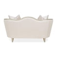thumbnail image 6 of Michael Amini Villa Cherie Loveseat - Pearl Fabric/Caramel, 6 of 20