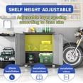 thumbnail image 3 of Heavy Duty Metal Storage Cabinet on Wheels – Tool Cabinet for Garage, Office, Home Organizer, 3 of 11