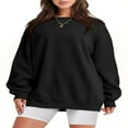 thumbnail image 1 of Sweats Surdimensionnés à Manches Longues pour Femmes, 1 of 6