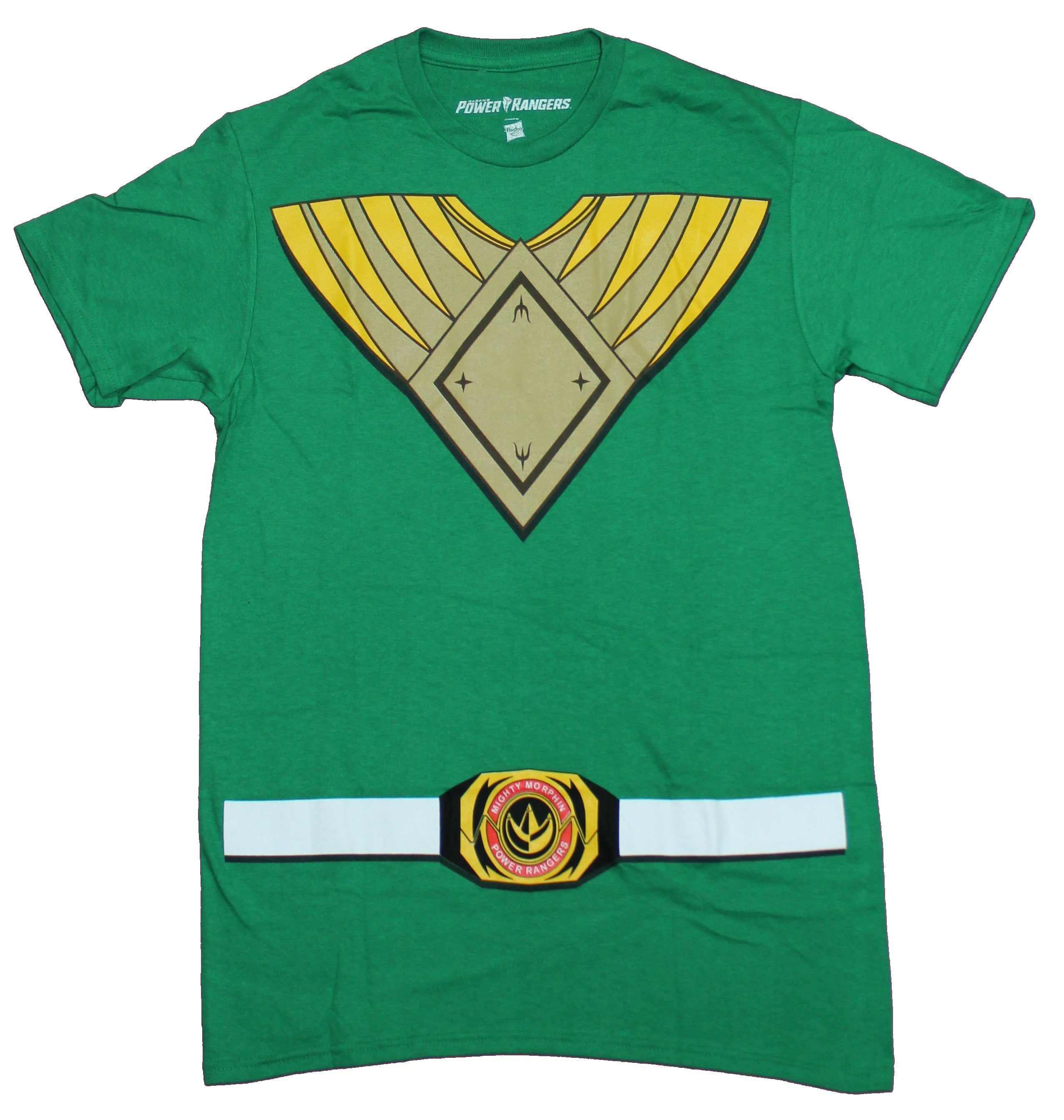 Mad Engine - Mighty Morphin Power Rangers Mens T-Shirt - Green Ranger ...