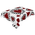 thumbnail image 2 of Valentine'S Day Love Table Cloth Waterproof Dining Tablecloth Kitchen Decorative Party Table Cover, 2 of 6