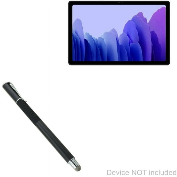 Mazepoly Stylus Pen for Samsung Galaxy Tab A7, Disc and Fiber Tip 2-in-1 Stylus Pen for Android Tablets, Black