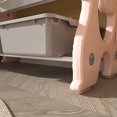 thumbnail image 5 of SaveJoy All in One Kids Storage Organizer with Bookshelf and 12 Toy Bins for Bedroom Playroom, Pink, 5 of 8
