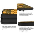 thumbnail image 5 of Bingfone Bees And Honeycombs Laptop Sleeve Case 15 Inch, 360° Protective Computer Carrying Bag, 5 of 9
