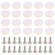 thumbnail image 2 of Juego de 20 remaches de perlas semicirculares de color Beige para bolsas de ropa, accesorios de decoración DIY, 2 of 8