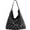 Black, variant on Hobo Bags for Women Soft Vegan Leather Studded Slouchy Shoulder Handbag Tote Purse