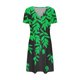 thumbnail image 5 of Mini Vestido de Verano Color Sólido Cuello en V Manga Corta Vestido de Becerro Medio, Vestido Corto de Verano, 5 of 5