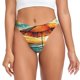 thumbnail image 1 of Fotbe Beach Umbrella Sunset Tanga Sin Costuras para Mujer con Estampado – Panties Invisibles, Transpirables y Cómodos para Uso Diario-3X-Large, 1 of 6