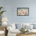 thumbnail image 3 of Stupell Industries Contemporary Summer Beachgoers Expression Black Floating Frame Canvas Art, 25 x 17, by Jacky Ngan, 3 of 8