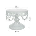 thumbnail image 3 of Modern Crystal Round Cake Stand Display Dessert Holder Wedding Party Decor, 3 of 6