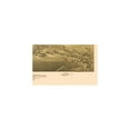 thumbnail image 3 of Historic Panoramic View - Millersville Pennsylvania - Fowler 1894 - 36.70 x 23 - Vintage Wall Art, 3 of 5