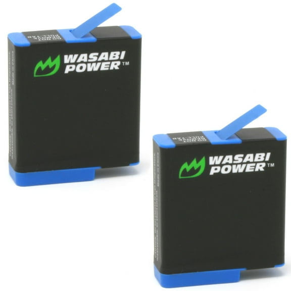 Wasabi Power Battery (2-Pack) for GoPro HERO8 Black (Compatible with HERO7, HERO6, HERO5)