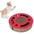 thumbnail image 1 of Caja rascadora Ticfox 3 en 1 para gatos almohadilla rascadora interactiva, 1 of 10
