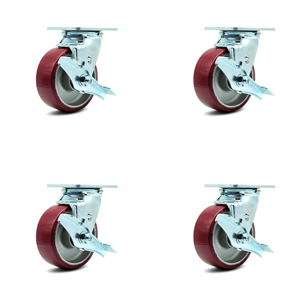 Caster Wheels Color : 5PCS, Size : 1.5 Inch Rubber Wheel 1.0/1.5/2.0 Inch Casters Nylon Plunger Universal Caster Furniture Casters Electrical Plastic Wheel BY ZHCH Caster Wheels Color : 5PCS, Size : 1.5 Inch Rubber Wheel 1.0/1.5/2.0 Inch Casters Nylon Plunger Universal Caster Furniture Casters Electrical Plastic Wheel BY ZHCH