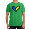 thumbnail image 1 of CafePress - Love Ukraine Heart T Shirt - Men's Fitted T-Shirt, 1 of 1