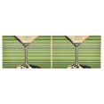 thumbnail image 6 of Yayeee Kitchen Valance Rod Pocket 54" x 18" Living Room Window Curtain, Red Martini, 6 of 6