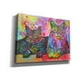 thumbnail image 2 of Epic Graffiti '2 Cats' by Dean Russo, Giclee Canvas Wall Art, 54"x40", 2 of 2
