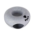 thumbnail image 3 of Cama túnel para gatos de interior, túnel de juego Interior de fieltro para gatos, desmontable, Universal, transpirable, lavable, túnel para gatos en Gris claro 60x28cm, 3 of 10