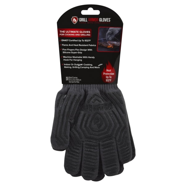 Grill Armor 932F Extreme Heat Resistant Oven Gloves EN407 Certified