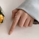 thumbnail image 4 of New 2024 Minimalist Thin Rings For Women Wedding Brilliant Cubic Zircon High Quality Versatile Female Finger Ring Jewelry Gifts, 4 of 5