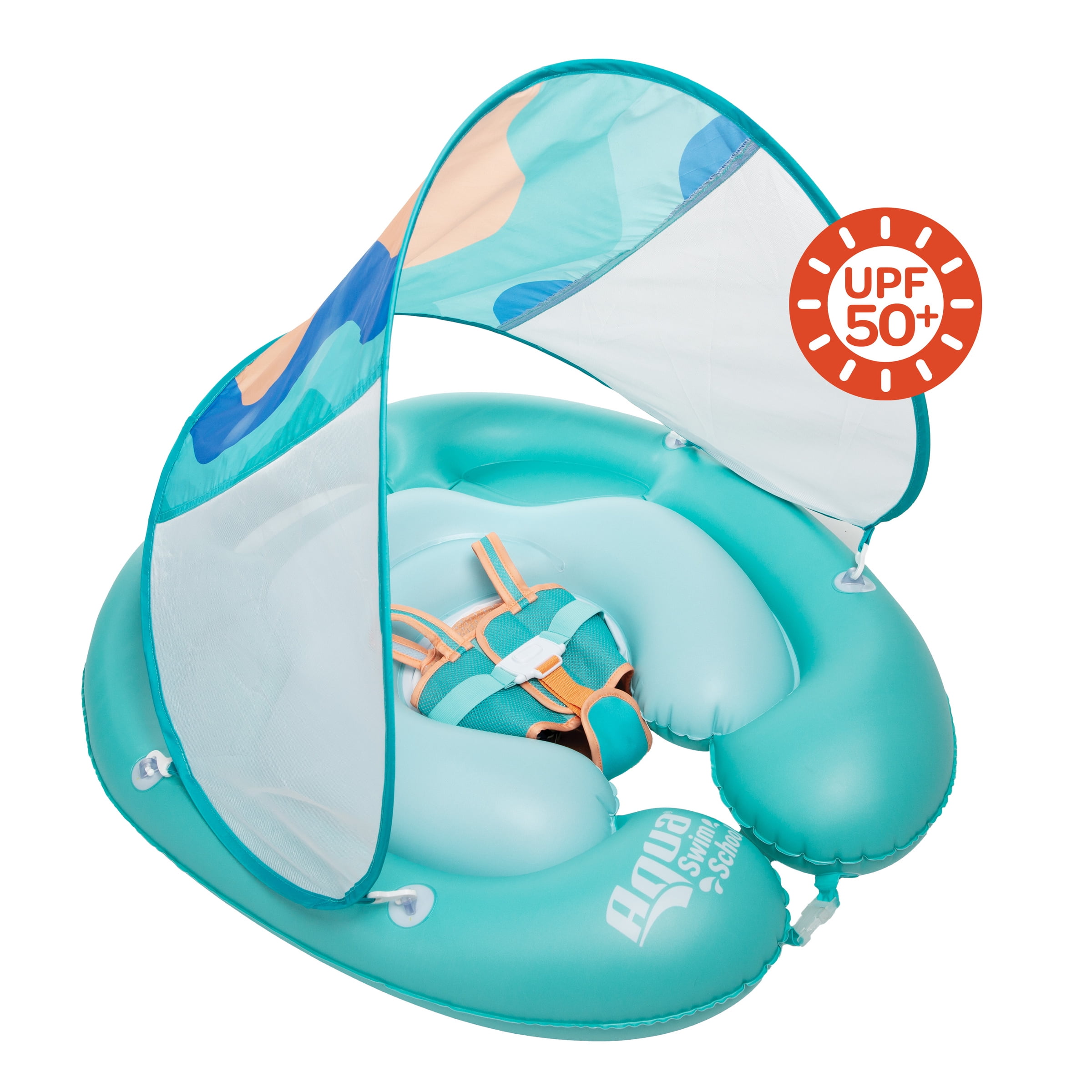 Aqua Leisure Swim School Pool Cruiser Inflatable Baby Boat