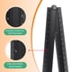 thumbnail image 5 of Regla recta plegable Uxcell de 30 cm, transportador de aleación de aluminio, regla de ángulo plegable, color negro, 5 of 7