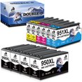 thumbnail image 1 of Cartuchos de tinta DOUBLE D 950XL 951XL, paquete de 10 unidades, para HP, 1 of 9