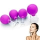 thumbnail image 1 of 4 Pcs Silicone Vacuum Suction Facial Cupping Set for Face Massage and Lymphatic Therapy, 1 of 5