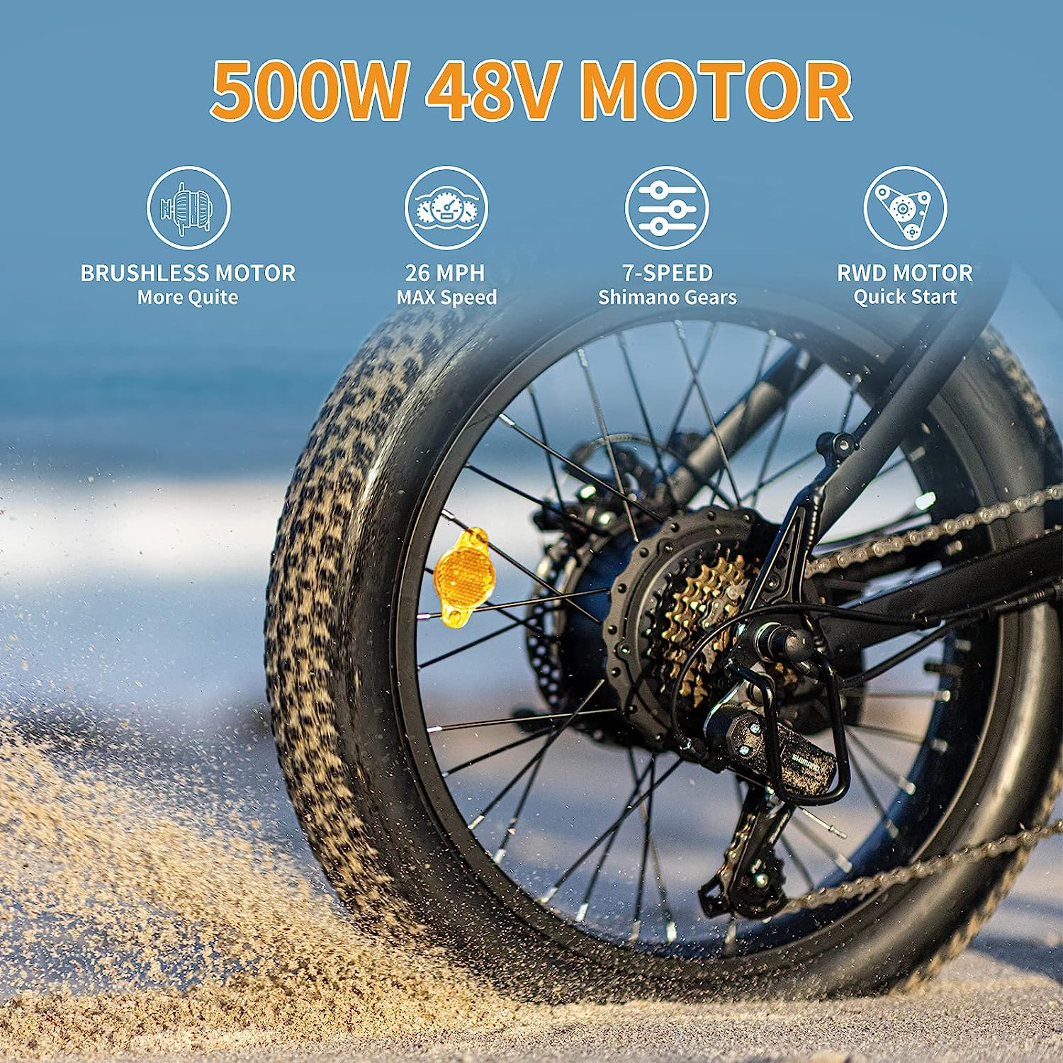 Oraimo Electric Bike Scrambler 100, 60 OFF