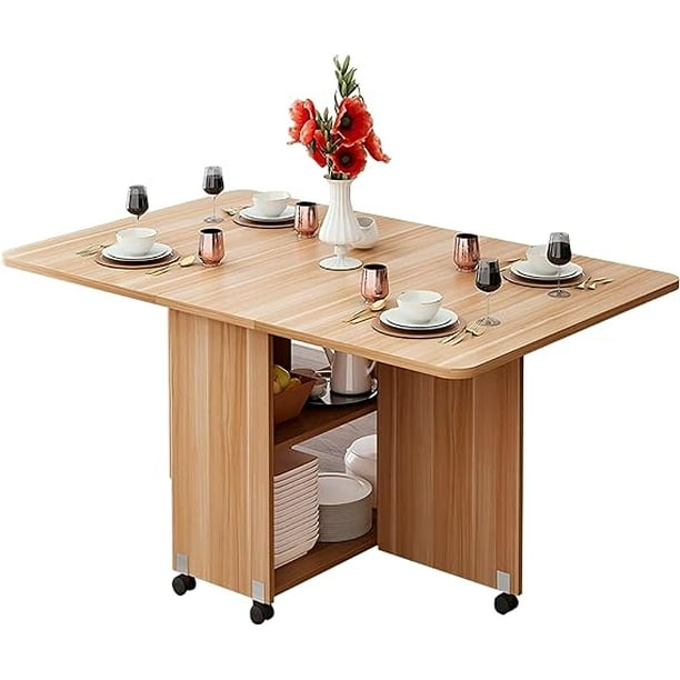 Mesa Comedor Plegable Bluelander De Madera