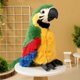 thumbnail image 2 of Peluche loro juguete relleno animal pájaro peluche juguete pájaro juguete relleno loro juguete animal peluche niños cumpleaños regalo aula premio, 2 of 7