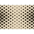 thumbnail image 1 of Ahgly Company Machine Washable Indoor Rectangle Transitional Vanilla Gold Area Rugs, 5' x 8', 1 of 7