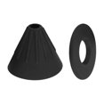 thumbnail image 5 of Coffee Filter Cup Removable Pedal Shape Cone Brewer for Home Outdoor Travel Black, 5 of 8