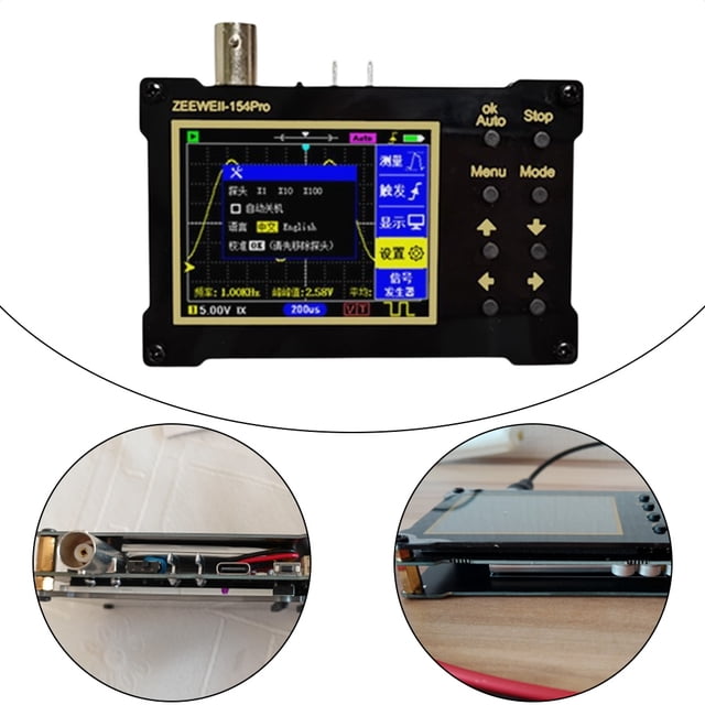 Osciloscopio de tableta automotriz digital Ancho de banda de 18MHz para reparación de automóviles / electrodomésticos Ndcxsfigh Para estrenar