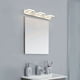 thumbnail image 1 of Lámpara de espejo, aplique de pared para baño, blanco frío, iluminación moderna para baño interior, lámpara negra, iluminación para baño, 1 of 4