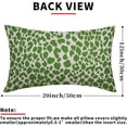 thumbnail image 5 of Green Cheetah Lumbar Throw Pillow Covers 12X20 Inch Set of 2 Leopard Rectangular Pillow Cases Animal Wildlife Pillow Cover with Zipper Home Decor For Sofa Couch Housewarming Gift Bed Porch Outdoor, 5 of 6