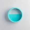 thumbnail image 5 of Wall Planters, Modern Round Plastic Wall Planter Succulent Planter Circle Hanging Planters Vase for Herb - Balcony, Room and Patio Decor (Blue), 5 of 5