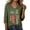 Army Green, variant on MEICHEN 250th Anniversary USA Shirt Crewneck Pullover Tops Women's Patriotic Shirts Short Sleeve T Shirt
