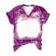 thumbnail image 4 of Blusa holgada informal a la moda para mujer, camiseta con cuello en V y estampado de Tiy-dye Fridja  zx3929, 4 of 4