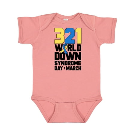 

Inktastic 321 is World Down Syndrome Day Gift Baby Boy or Baby Girl Bodysuit