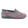 thumbnail image 2 of Lunar Womens Jolly Hearts Slippers, 2 of 6