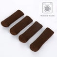 thumbnail image 6 of ABPETE 32 Pcs Chair Leg Protectors for Hardwood Floors - Furniture Leg Socks to Avoid Scratches, Elastic Knitted Chair Leg Floor Protectors for Moving Easily and Reduce Noise, Brown, 6 of 13