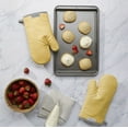 thumbnail image 2 of KitchenAid Asteroid Oven Mitt 2-Pack Set, Buttercup Yellow, 7"x12.5", 2 of 4