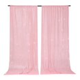 thumbnail image 1 of Telón de fondo con lentejuelas PartyDelight Pink, 2 paneles, 1,5 m x 3 m, 1 of 7