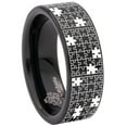 thumbnail image 6 of Puzzle Tungsten Carbide Ring, 6 of 9